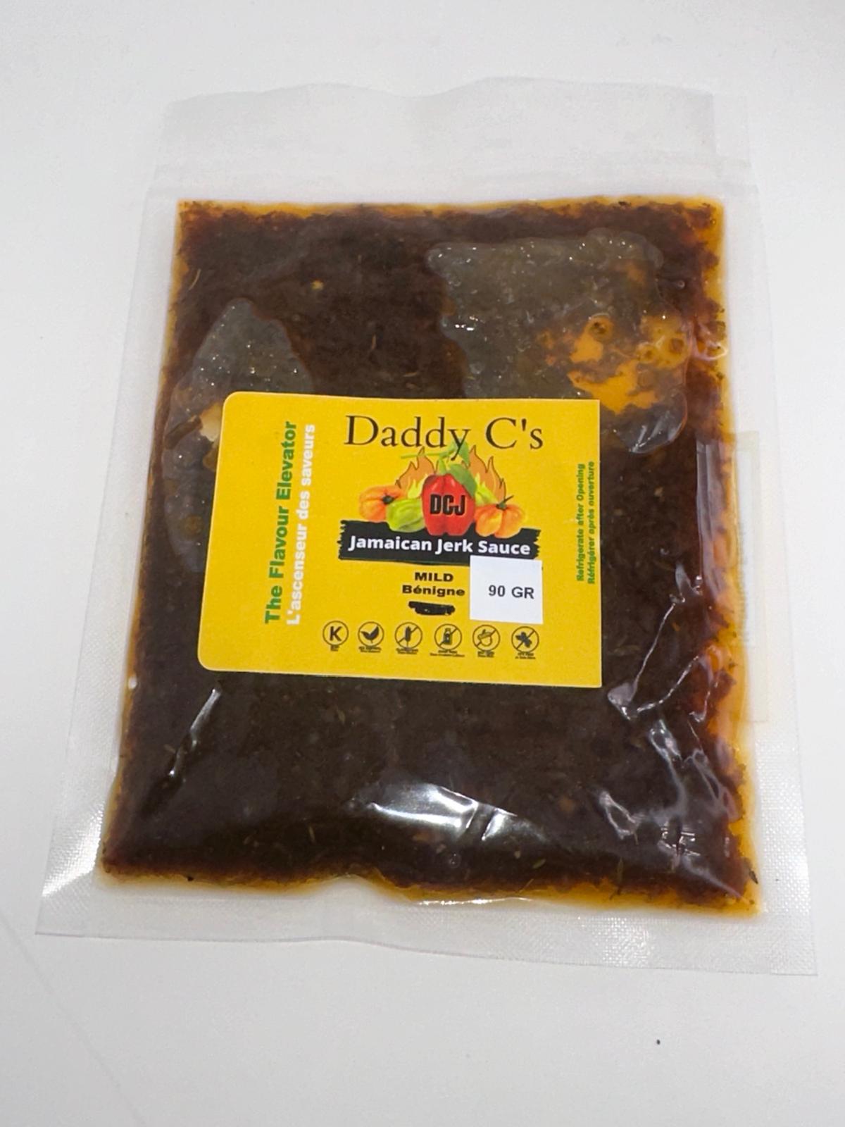 90 ml bag Mild Jerk sauce